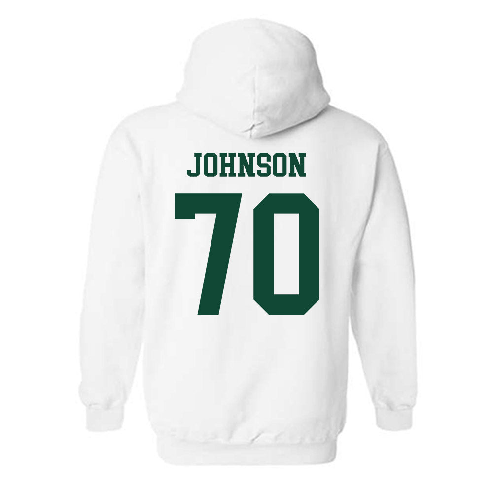 Ohio - NCAA Football : JJ Johnson - Sports Shersey Hooded Sweatshirt-1