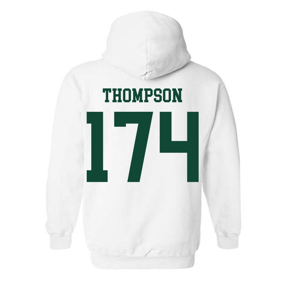 Ohio - NCAA Wrestling : Garrett Thompson - Sports Shersey Hooded Sweatshirt-1