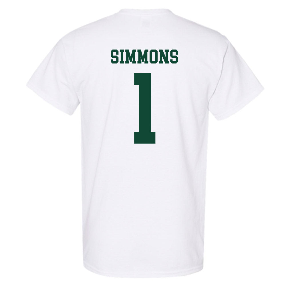Ohio - NCAA Men's Basketball : Javan Simmons - Sports Shersey T-Shirt-1
