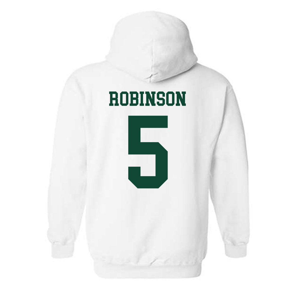 Ohio - NCAA Women's Soccer : Kate Robinson - Sports Shersey Hooded Sweatshirt-1