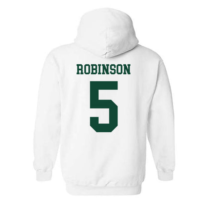 Ohio - NCAA Women's Soccer : Kate Robinson - Sports Shersey Hooded Sweatshirt-1