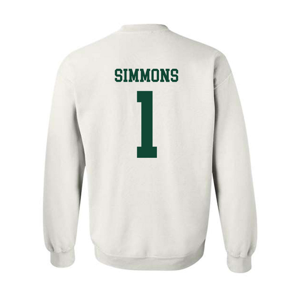 Ohio - NCAA Men's Basketball : Javan Simmons - Sports Shersey Crewneck Sweatshirt-1