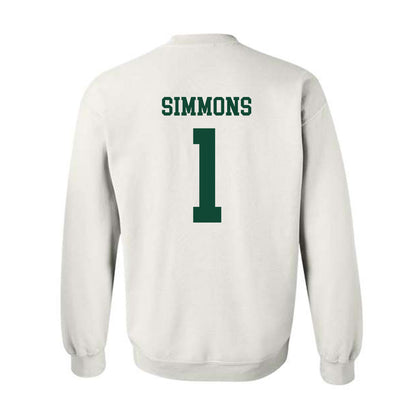 Ohio - NCAA Men's Basketball : Javan Simmons - Sports Shersey Crewneck Sweatshirt-1