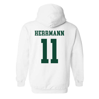 Ohio - NCAA Football : Evan Herrmann - Sports Shersey Hooded Sweatshirt-1