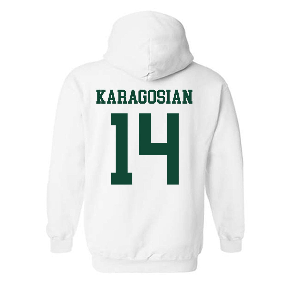 Ohio - NCAA Football : Xander Karagosian - Sports Shersey Hooded Sweatshirt-1