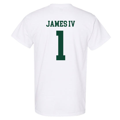 Ohio - NCAA Men's Basketball : Elmore James IV - Sports Shersey T-Shirt