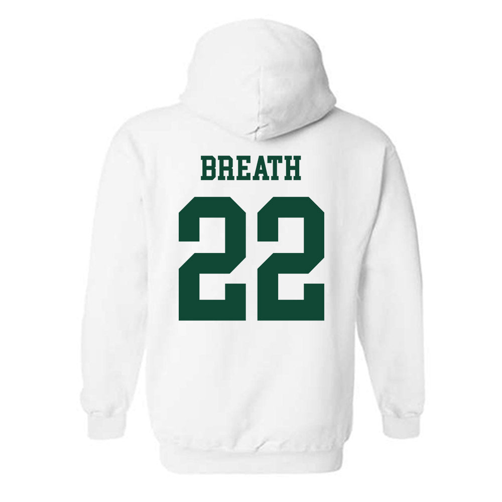Ohio - NCAA Men's Basketball : Jalen Breath - Sports Shersey Hooded Sweatshirt-1
