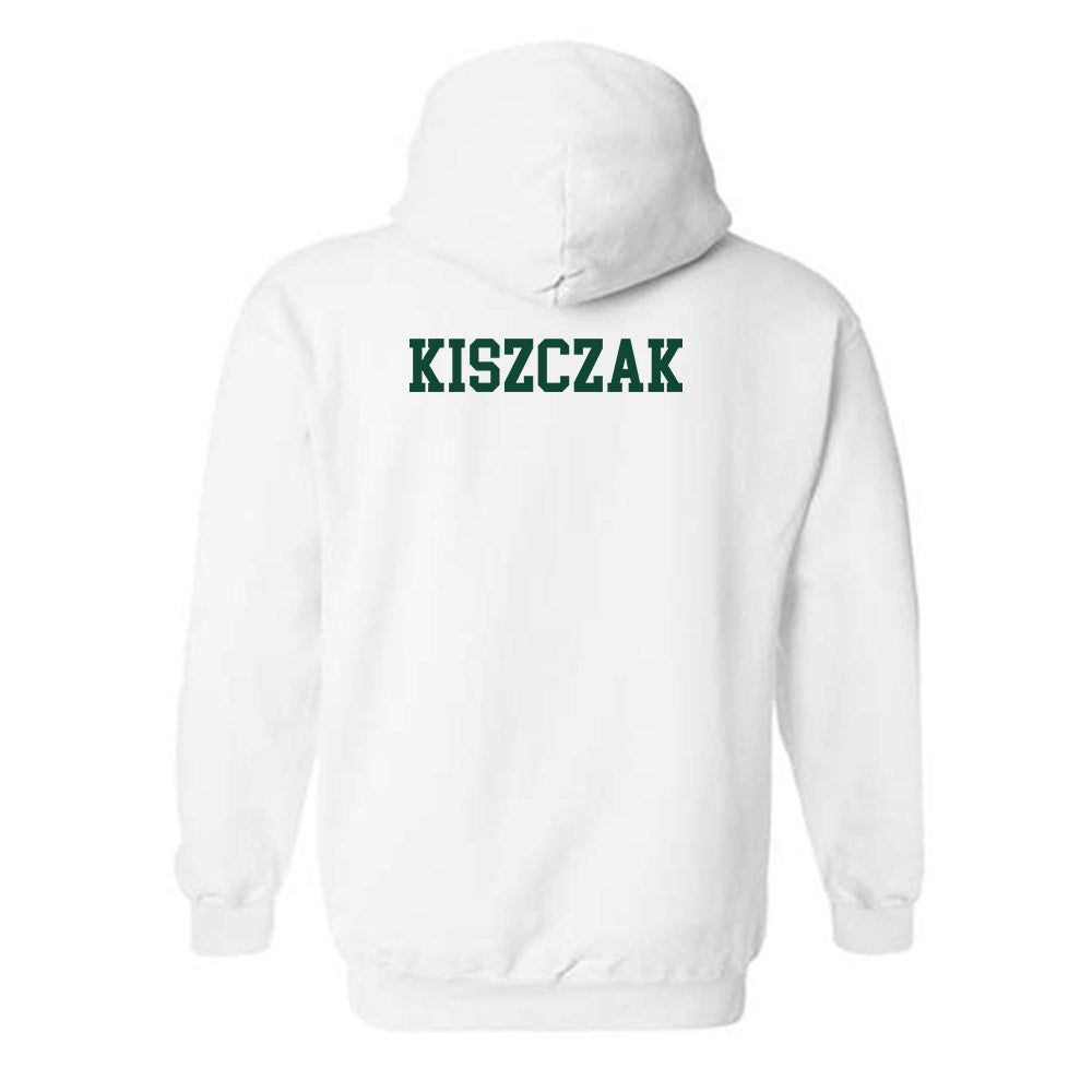 Ohio - NCAA Women's Swimming & Diving : Alyssa Kiszczak - Sports Shersey Hooded Sweatshirt-1