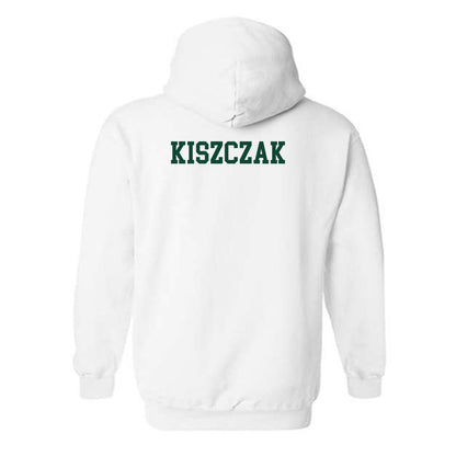 Ohio - NCAA Women's Swimming & Diving : Alyssa Kiszczak - Sports Shersey Hooded Sweatshirt-1