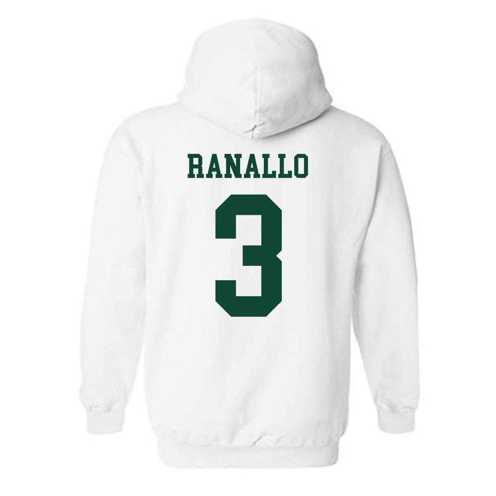 Ohio - NCAA Women's Basketball : Bella Ranallo - Sports Shersey Hooded Sweatshirt-1