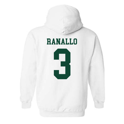 Ohio - NCAA Women's Basketball : Bella Ranallo - Sports Shersey Hooded Sweatshirt-1