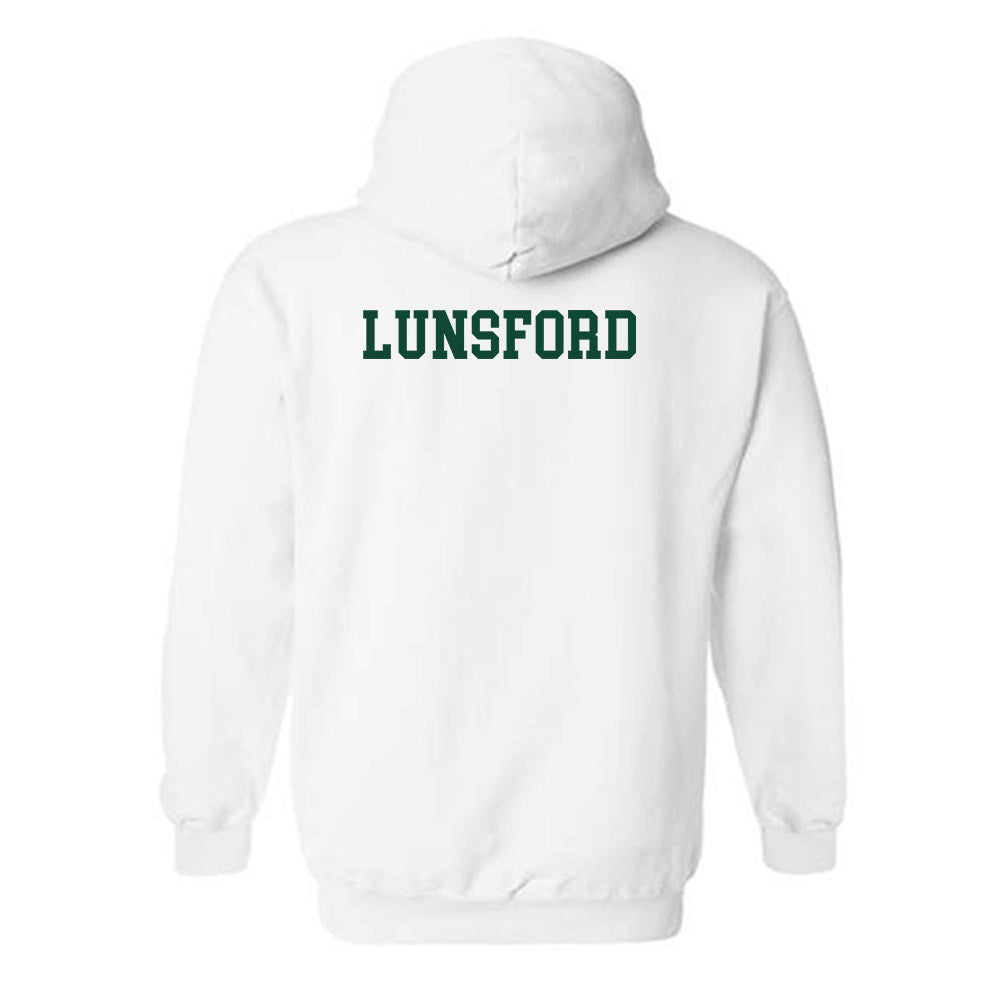 Ohio - NCAA Men's Track & Field : Michael Lunsford - Sports Shersey Hooded Sweatshirt-1