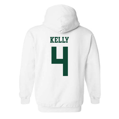 Ohio - NCAA Men's Basketball : JJ Kelly - Sports Shersey Hooded Sweatshirt-1