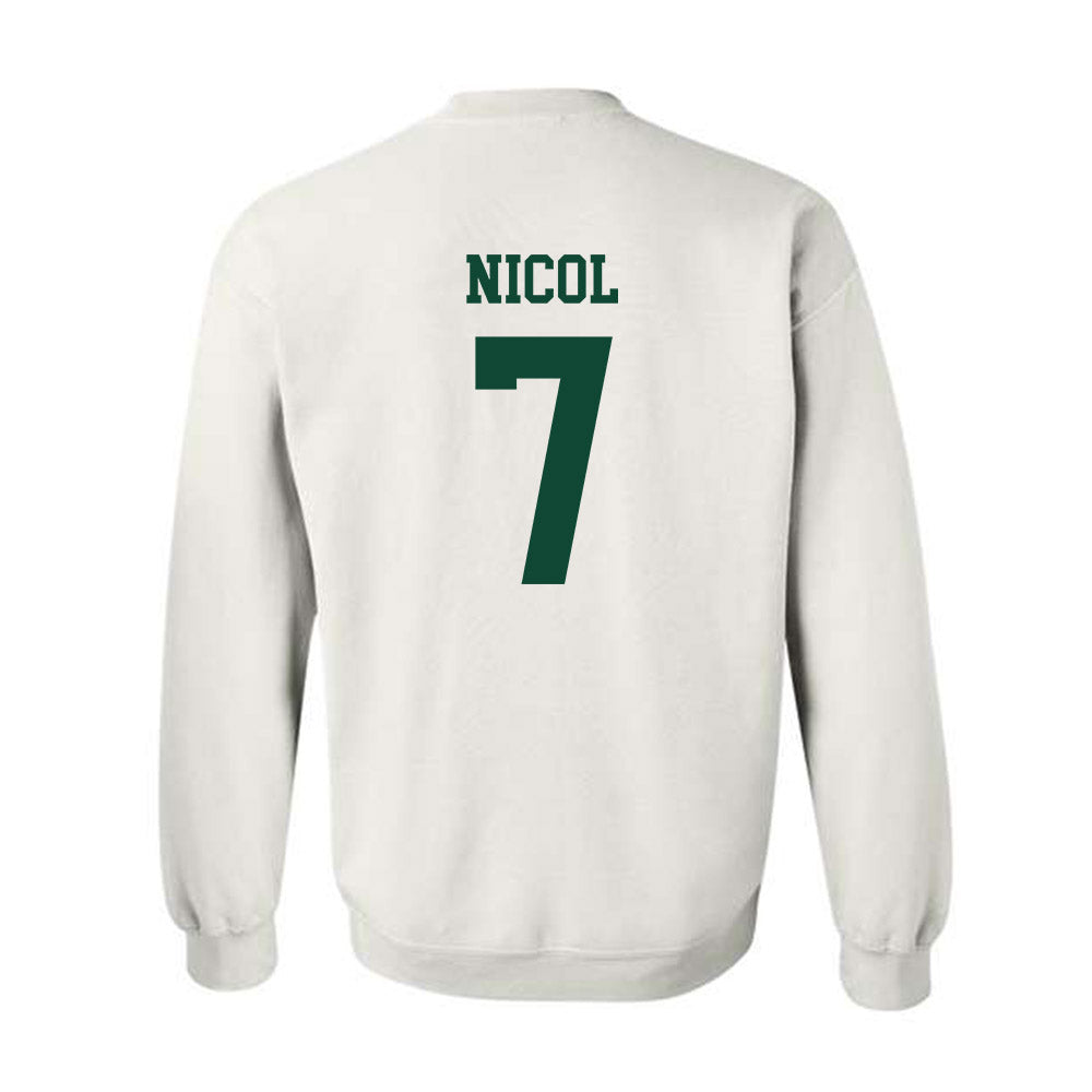 Ohio - NCAA Men's Basketball : Ben Nicol - Sports Shersey Crewneck Sweatshirt