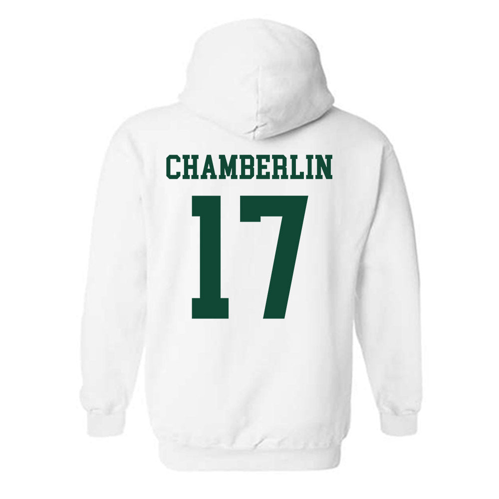 Ohio - NCAA Football : Caleb Chamberlin - Sports Shersey Hooded Sweatshirt-1