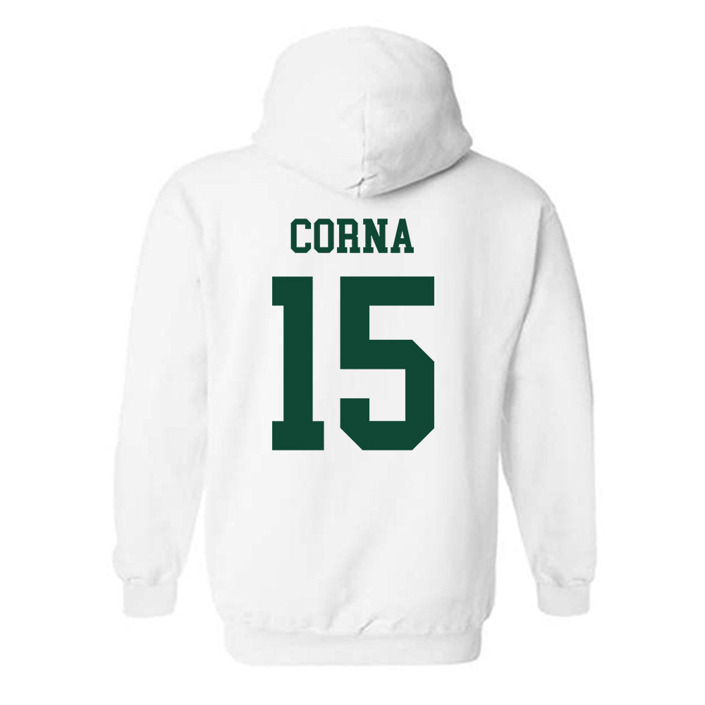 Ohio - NCAA Men's Basketball : Quinn Corna - Sports Shersey Hooded Sweatshirt