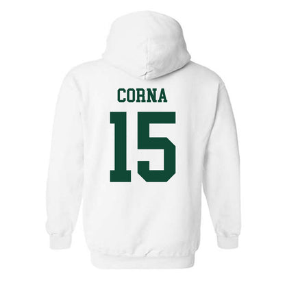 Ohio - NCAA Men's Basketball : Quinn Corna - Sports Shersey Hooded Sweatshirt