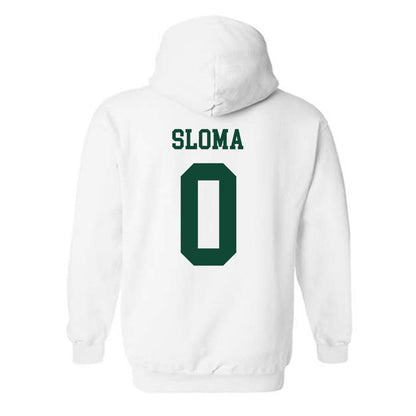 Ohio - NCAA Women's Soccer : Celeste Sloma - Sports Shersey Hooded Sweatshirt-1