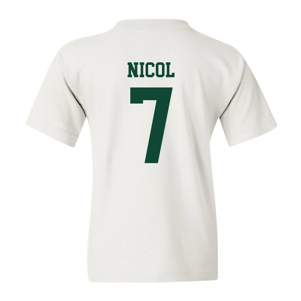 Ohio - NCAA Men's Basketball : Ben Nicol - Sports Shersey Youth T-Shirt