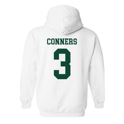 Ohio - NCAA Men's Basketball : Dior Conners - Sports Shersey Hooded Sweatshirt-1