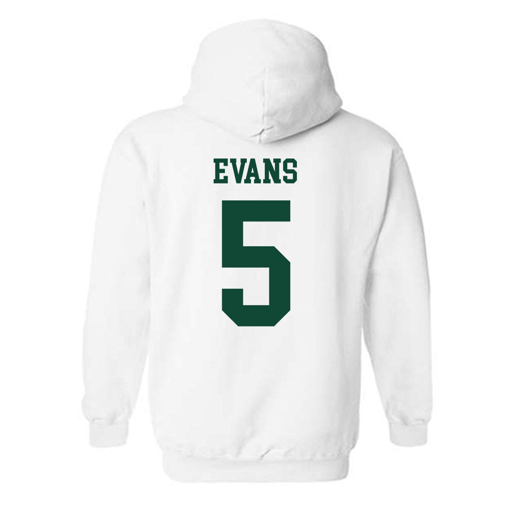 Ohio - NCAA Men's Basketball : Ayden Evans - Sports Shersey Hooded Sweatshirt