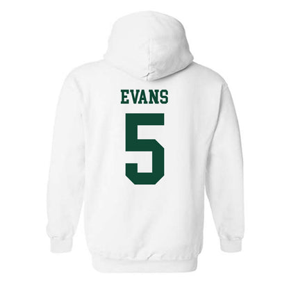 Ohio - NCAA Men's Basketball : Ayden Evans - Sports Shersey Hooded Sweatshirt