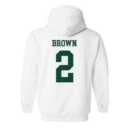 Ohio - NCAA Men's Basketball : Miles Brown - Sports Shersey Hooded Sweatshirt