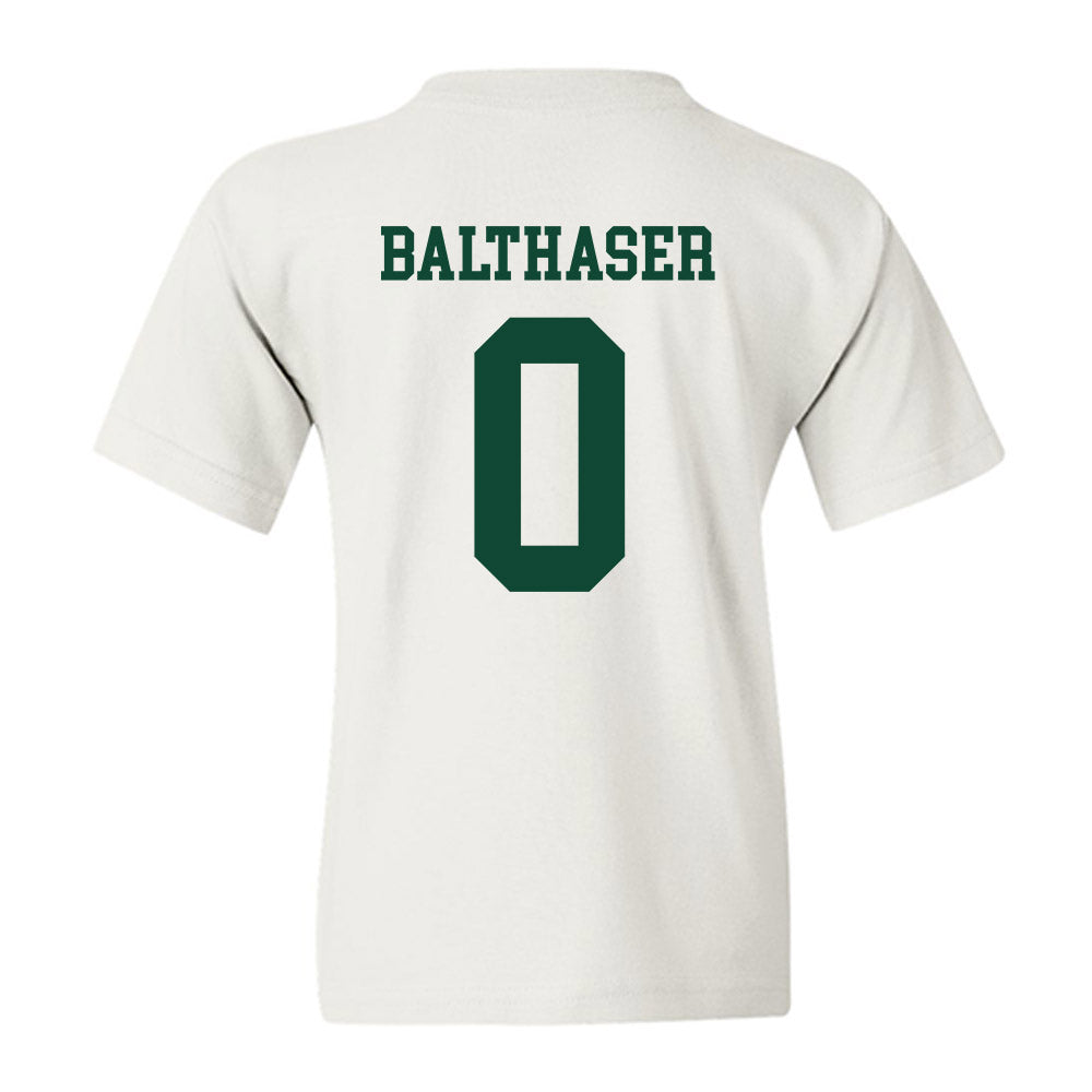 Ohio - NCAA Women's Swimming & Diving : Stephanie Balthaser - Sports Shersey Youth T-Shirt-1