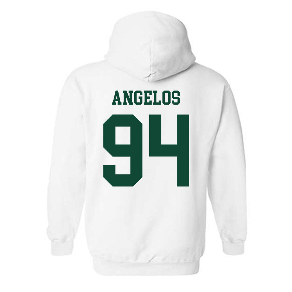 Ohio - NCAA Men's Cross Country : Franklin Angelos - Sports Shersey Hooded Sweatshirt