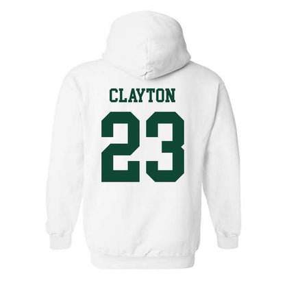 Ohio - NCAA Men's Basketball : AJ Clayton - Sports Shersey Hooded Sweatshirt