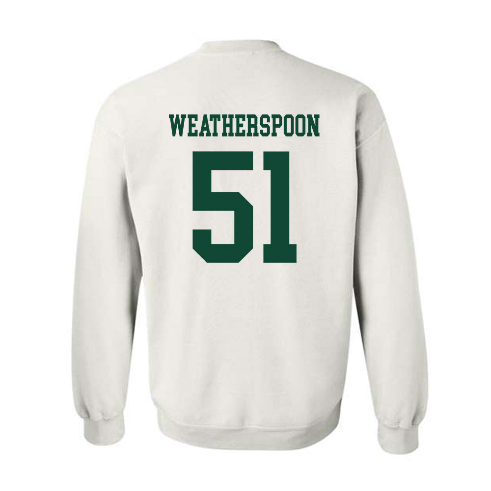 Ohio - NCAA Football : Davion Weatherspoon - Sports Shersey Crewneck Sweatshirt