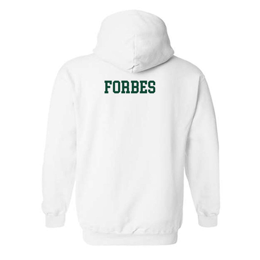 Ohio - NCAA Women's Swimming & Diving : Katie Forbes - Sports Shersey Hooded Sweatshirt-1