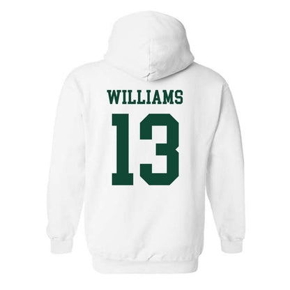 Ohio - NCAA Women's Basketball : Monica Williams - Sports Shersey Hooded Sweatshirt