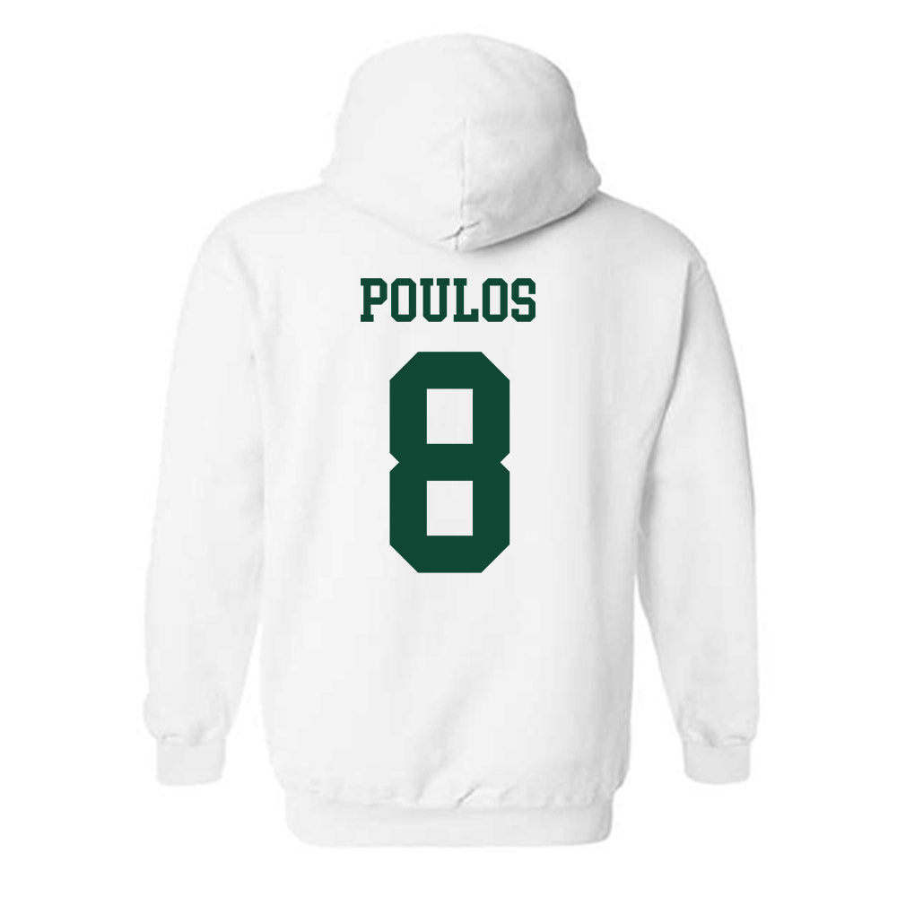 Ohio - NCAA Football : Nick Poulos - Sports Shersey Hooded Sweatshirt