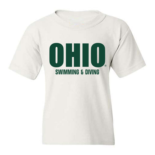 Ohio - NCAA Women's Swimming & Diving : Emma Schwertfeger - Sports Shersey Youth T-Shirt-0