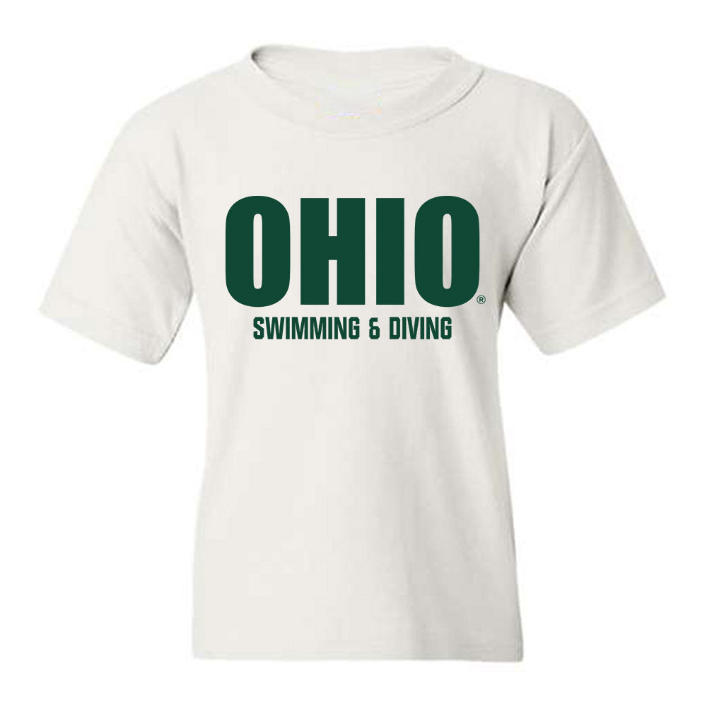 Ohio - NCAA Women's Swimming & Diving : Stephanie Balthaser - Sports Shersey Youth T-Shirt-0