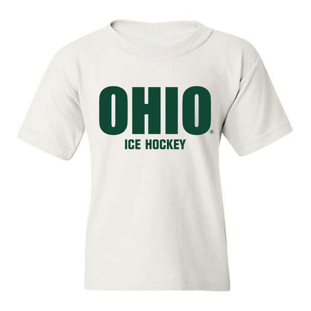 Ohio - NCAA Men's Ice Hockey : Chris Romaine - Sports Shersey Youth T-Shirt-0