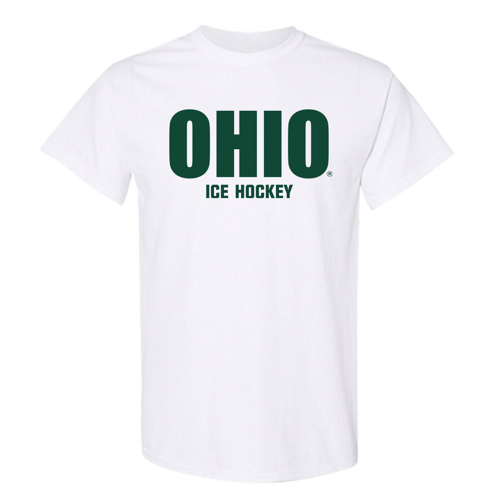 Ohio - NCAA Men's Ice Hockey : Chris Romaine - Sports Shersey T-Shirt-0