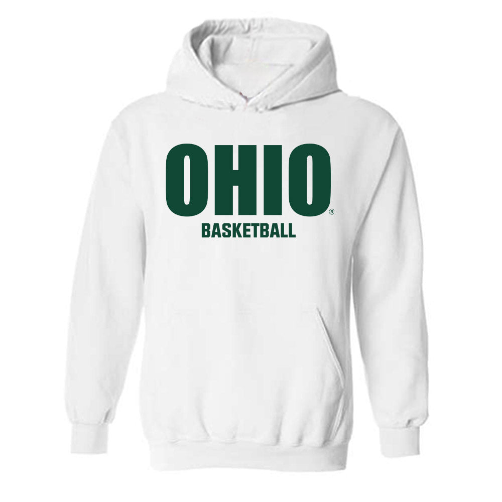 Ohio - NCAA Men's Basketball : Zay Mosley - Sports Shersey Hooded Sweatshirt-0