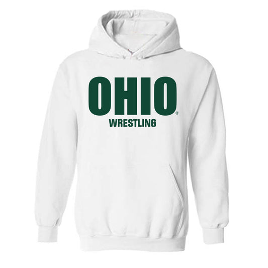 Ohio - NCAA Wrestling : Aidan Waszak - Sports Shersey Hooded Sweatshirt-0