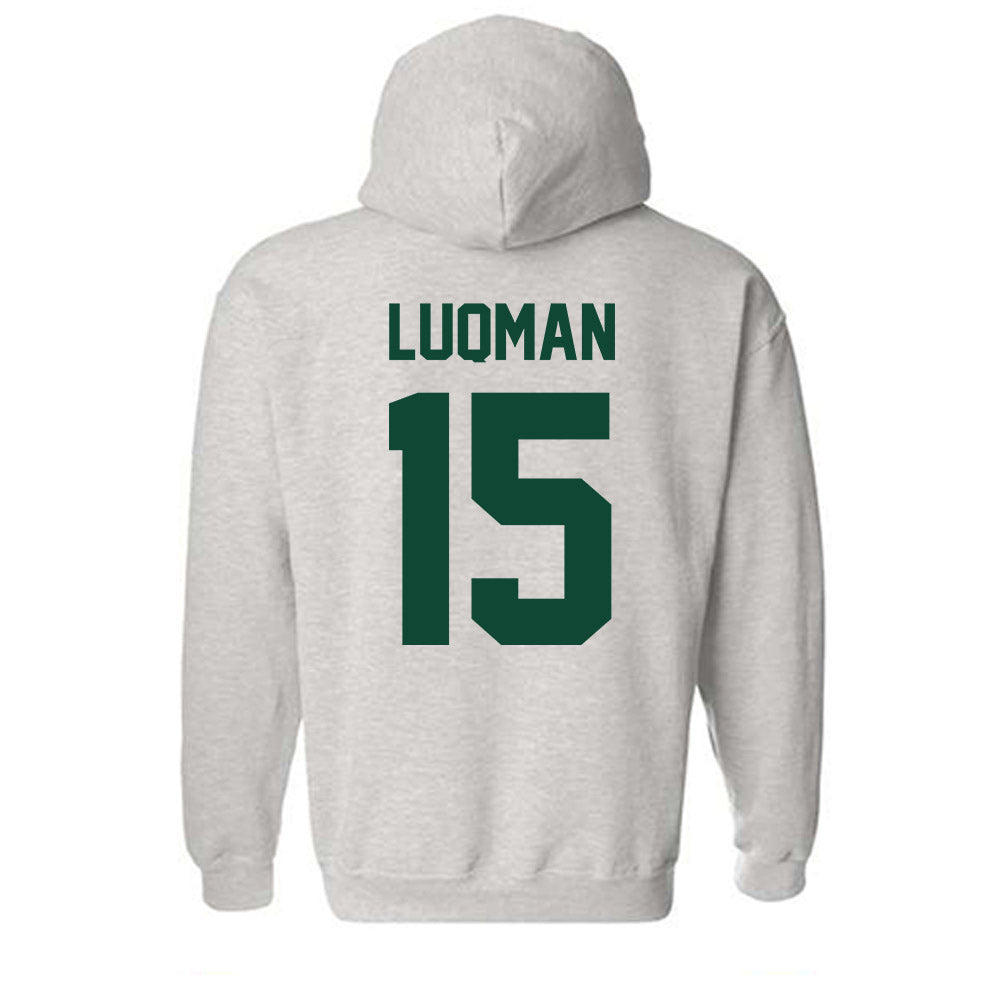 Ohio - NCAA Football : Anas Luqman - Sports Shersey Hooded Sweatshirt-1