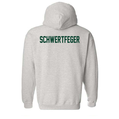 Ohio - NCAA Women's Swimming & Diving : Emma Schwertfeger - Sports Shersey Hooded Sweatshirt-1