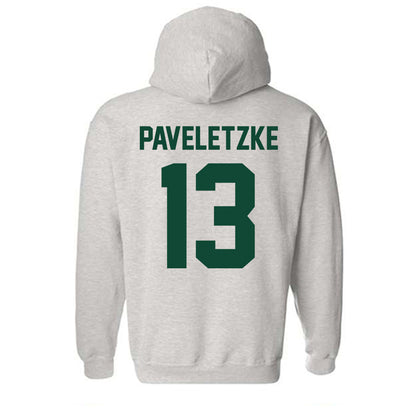 Ohio - NCAA Men's Basketball : Jackson Paveletzke - Sports Shersey Hooded Sweatshirt-1