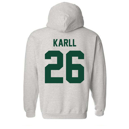 Ohio - NCAA Baseball : Caleb Karll - Sports Shersey Hooded Sweatshirt-1