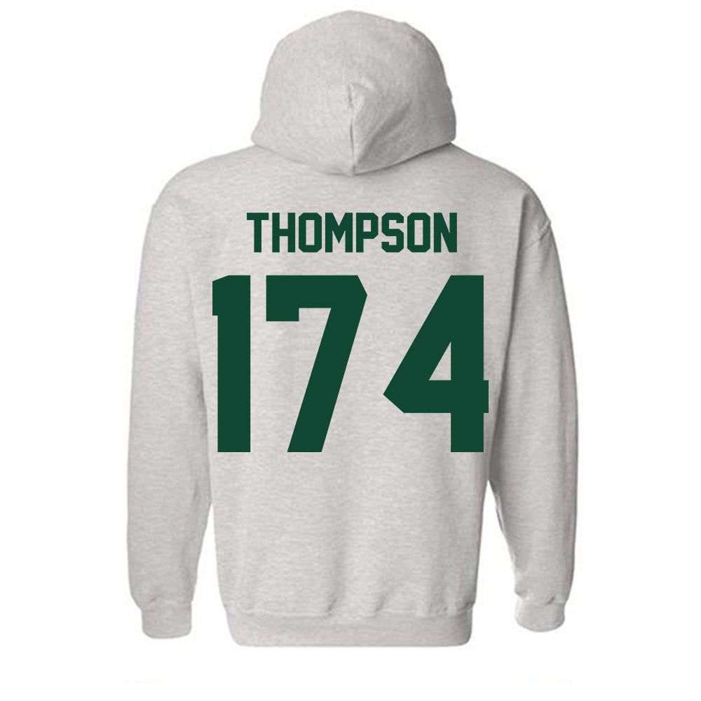 Ohio - NCAA Wrestling : Garrett Thompson - Sports Shersey Hooded Sweatshirt-1