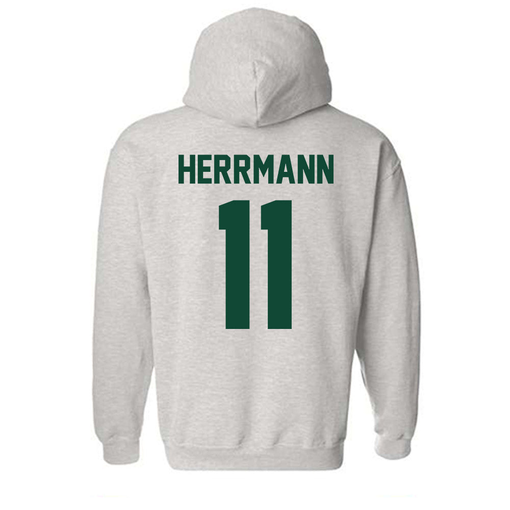 Ohio - NCAA Football : Evan Herrmann - Sports Shersey Hooded Sweatshirt-1