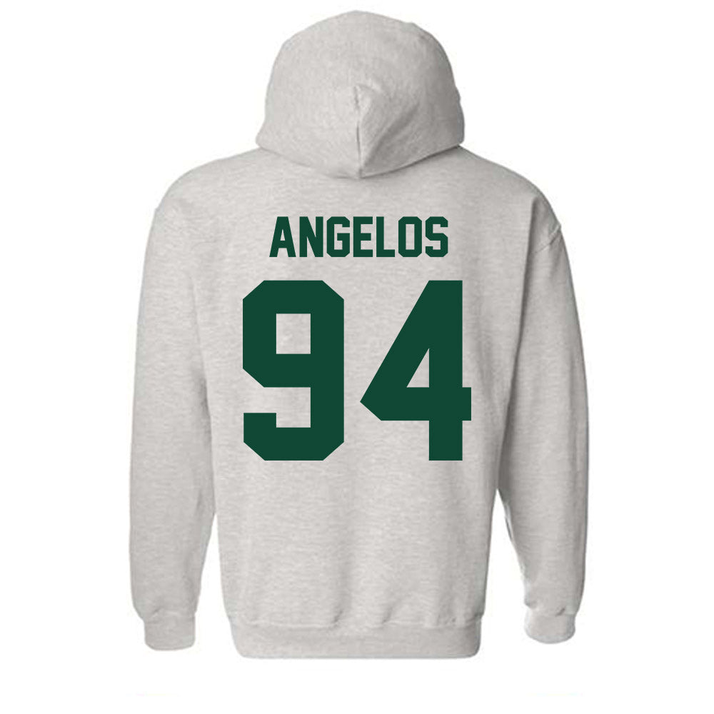 Ohio - NCAA Men's Cross Country : Franklin Angelos - Sports Shersey Hooded Sweatshirt