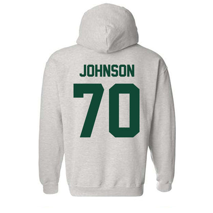 Ohio - NCAA Football : JJ Johnson - Sports Shersey Hooded Sweatshirt-1