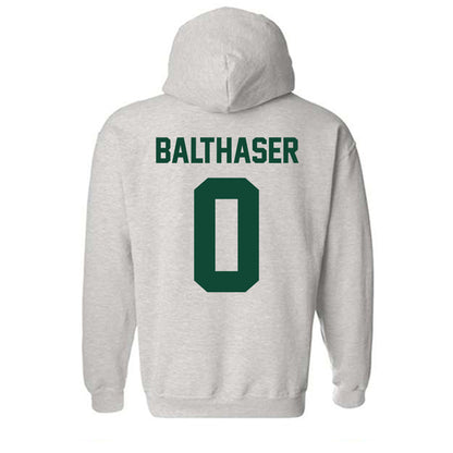 Ohio - NCAA Women's Swimming & Diving : Stephanie Balthaser - Sports Shersey Hooded Sweatshirt-1