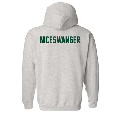 Ohio - NCAA Wrestling : Logan Niceswanger - Sports Shersey Hooded Sweatshirt